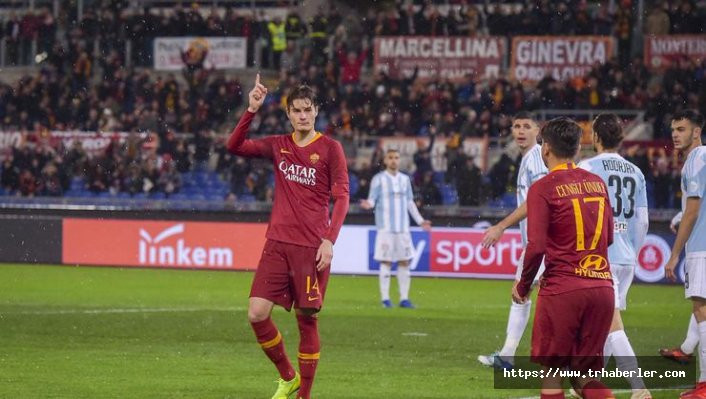 Roma 4-0 Virtus Entella maç özeti ve golleri izle - Cengiz Asist yaptı