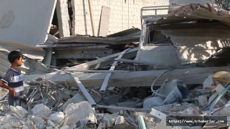 Rus savaş uçakları Halep’i bombaladı