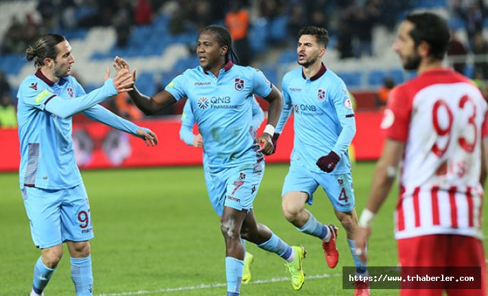 Trabzonspor'da hedef çeyrek final