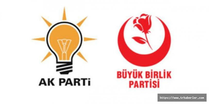 AK Parti ile BBP'den flaş hamle
