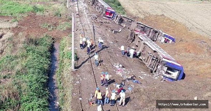 Çorlu'da 25 kişinin öldüğü tren kazasıyla ilgili flaş gelişme