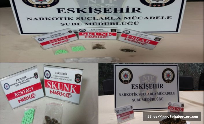 Eskişehir'de zehir tacirlerine operasyon: 6 gözaltı