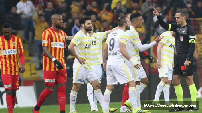Fenerbahçe'nin serisi kısa sürdü! Kayserispor Fenerbahçe maçı golleri ve geniş özeti