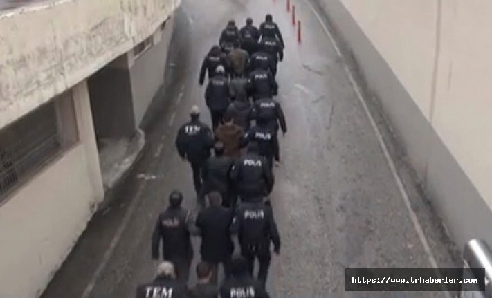Gaziantep'te 'terör' operasyonu: 9 gözaltı