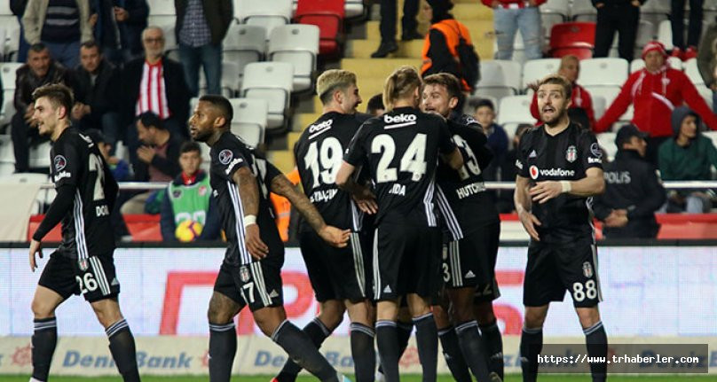 Kartal, Antalya'da gol olup yağdı! Antalyaspor Beşiktaş maç özeti ve golleri izle