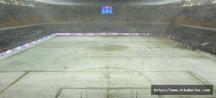 Medipol Başakşehir-Bursaspor maçına kar engeli!