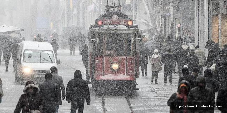 Meteoroloji'den açıklama: İstanbul'da 3-8 cm kar örtüsü bekleniyor!