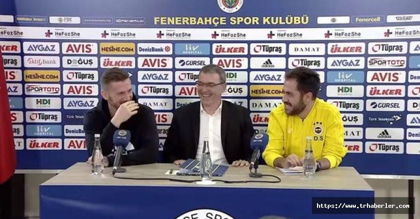 Serdar ve Jailson kahkahaya boğuldu! Galatasaray'a gönderme - video izle