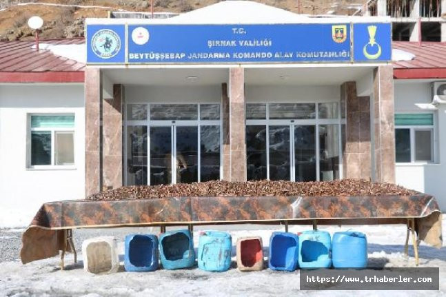 Terör örgütüne büyük darbe! PKK sığınağında 22 bin 100 mermi ele geçirildi