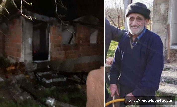 Yalnız yaşayan yaşlı adam, evinde çıkan yangında öldü
