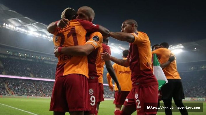 Aslan'dan muhteşem geri dönüş! Bursaspor Galatasaray maç özeti ve golleri izle