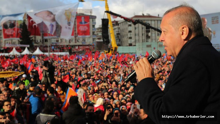 Cumhurbaşkanı Erdoğan 50 günde 102 miting yaptı