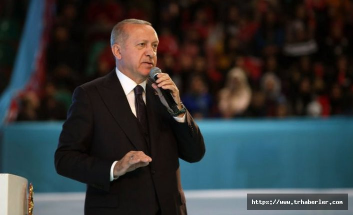 Erdoğan: "Hiç kimse Türkiye'yi kompartımanlara bölemez"