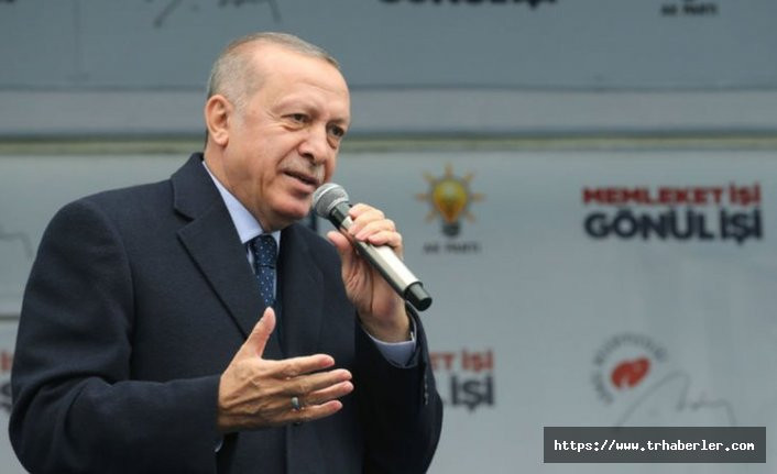 Erdoğan: Sahte senet tüccarlarına Ankara'yı teslim edemeyiz