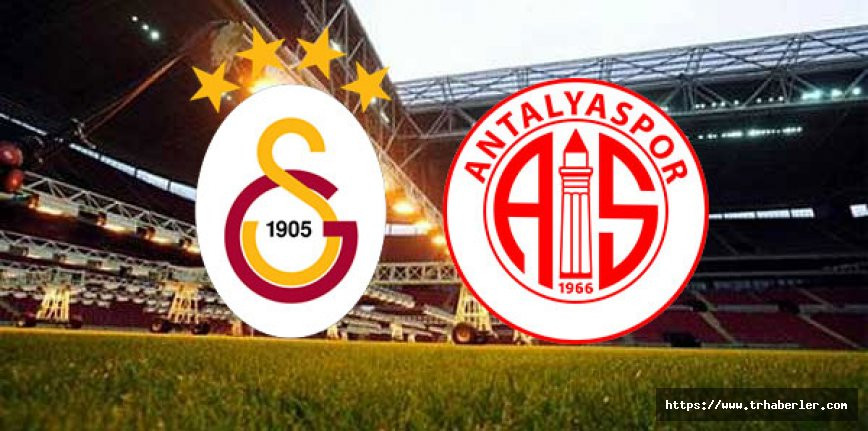 MAÇ SONUCU: Galatasaray 5 - 0 Antalyaspor