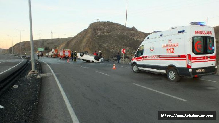 Kazada 5 kişi yaralandı; sürücü 'uyuya kaldık herhalde' dedi