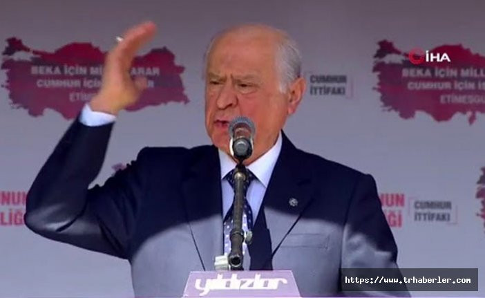 MHP lideri Devlet Bahçeli: Ezanı ıslıklamak küfrü alkışlamaktır! video