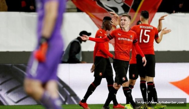 Rennes 3 - 1 Arsenal maçı özeti ve golleri izle
