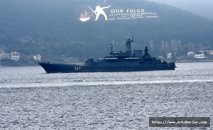 Rus savaş gemisi, Çanakkale'de Türk savaş gemisiyle karşılaştı