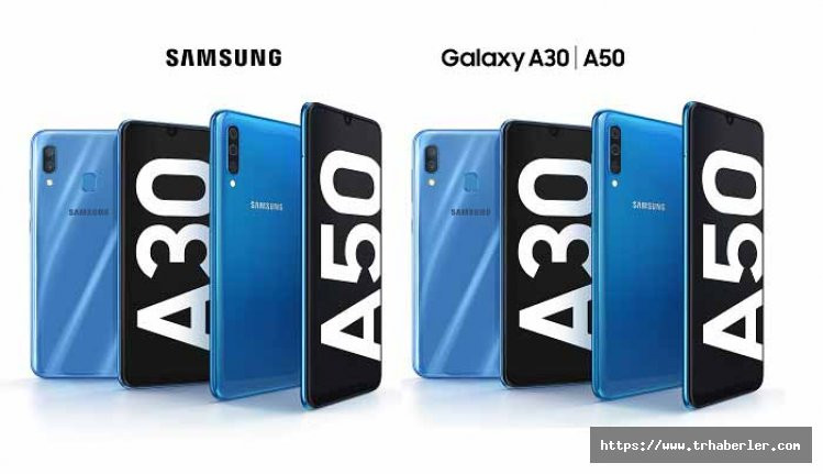 Samsung Galaxy A30 ve A50 Türkiye'de! İşte fiyatları...