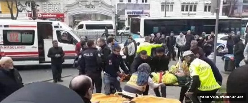 SON DAKİKA: İstanbul Beyazıt'ta halk otobüsü yayalara çarptı