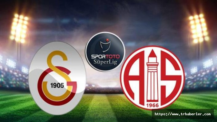 Taraftarium24 Galatasaray Antalyaspor maçı canlı izle | beIN Sports 1 izle | Şifresiz maç izle bedava