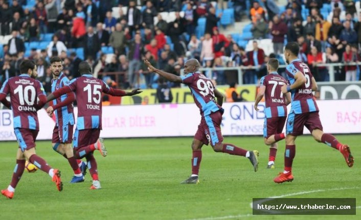 Trabzonspor - Akhisarspor maç sonucu: 2-1 özet ve golleri izle