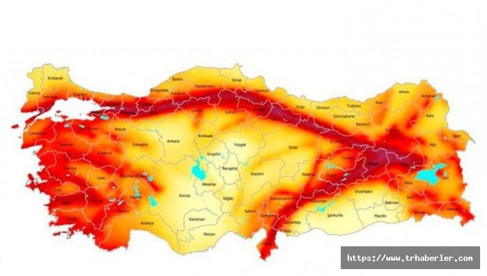 Türkiye Deprem Tehlike Haritası değişti! İşte deprem riski olan iller