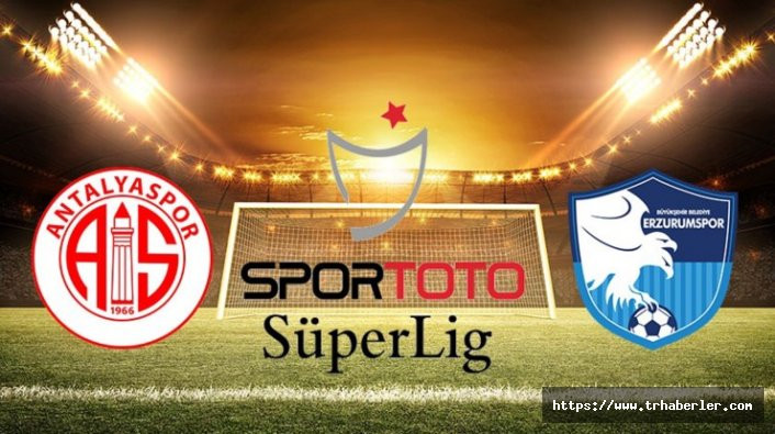 MAÇ SONUCU: Antalyaspor 1-1 Erzurumspor