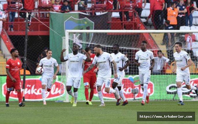 Antalyaspor Erzurumspor maçı özeti ve golleri izle