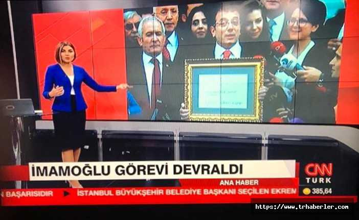 CNN Türk'den skandal İmamoğlu hatası!