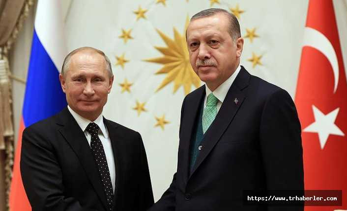 Cumhurbaşkanı Erdoğan ile Putin'den önemli görüşme!