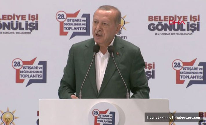 Cumhurbaşkanı Erdoğan: "Önümüzde seçim gerilimi yaşamayacağımız 4 yılı..."