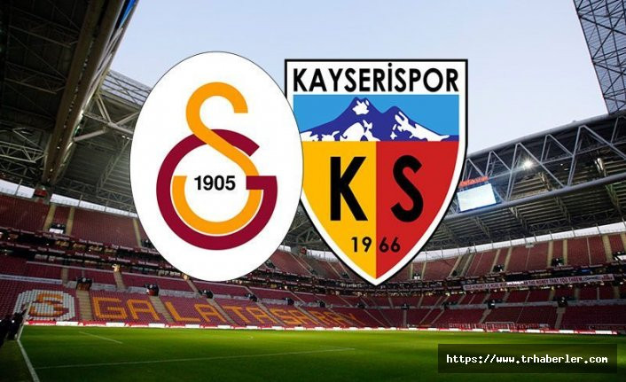 MAÇ SONUCU: Galatasaray 3 - 1 Kayserispor