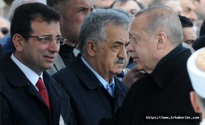 İmamoğlu ve Erdoğan aynı camide birlikte saf tuttular
