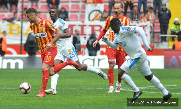 Kayserispor 0 - 2 Ankaragücü maç özeti ve golleri izle