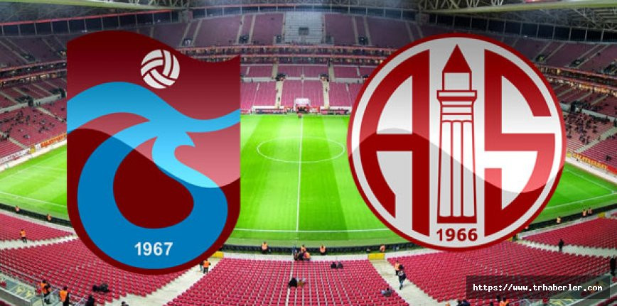 MAÇ SONUCU: Trabzonspor 4- 1 Antalyaspor