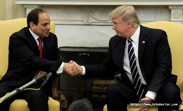 Trump, Sisi ile bir araya geldi!