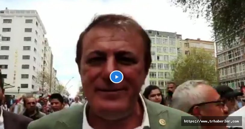 Ankara'daki 1 Mayıs kutlamalarında CHP'li vekile biber gazı - video izle