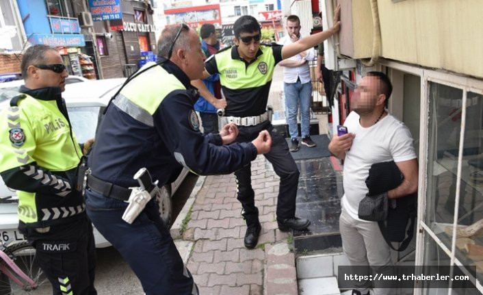 Antalya'da kaçan adam sözleriyle polisi çileden çıkardı!