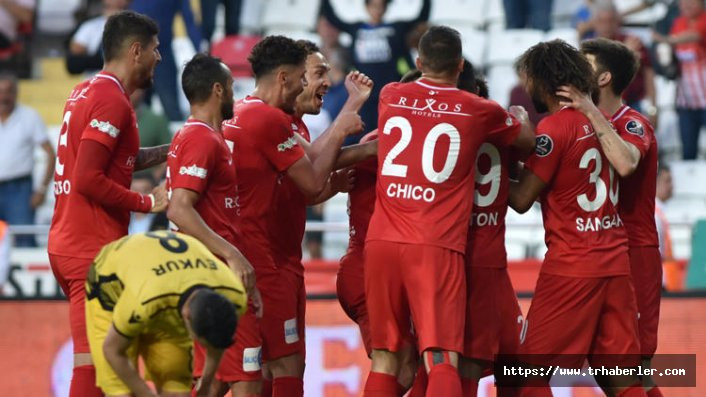 Antalyaspor -Evkur Yeni Malatyaspor maçı özet ve golleri