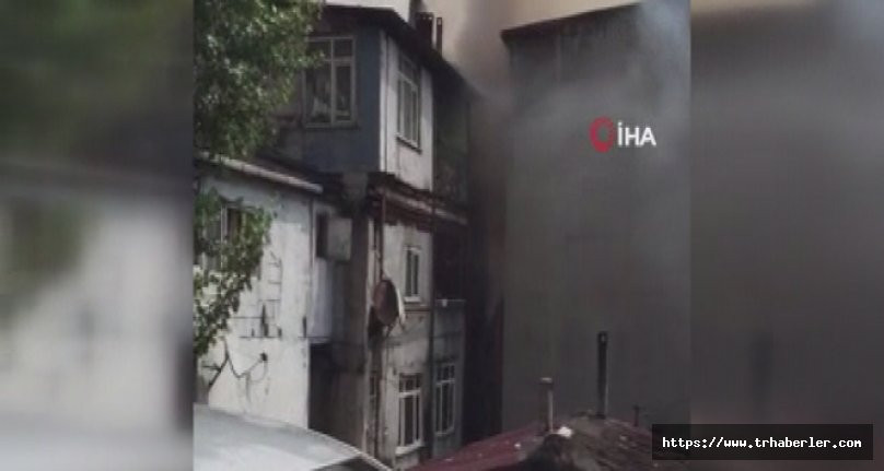 Ataşehir'de can pazarı! Yangın paniğinden ikinci kattan atladı! video izle