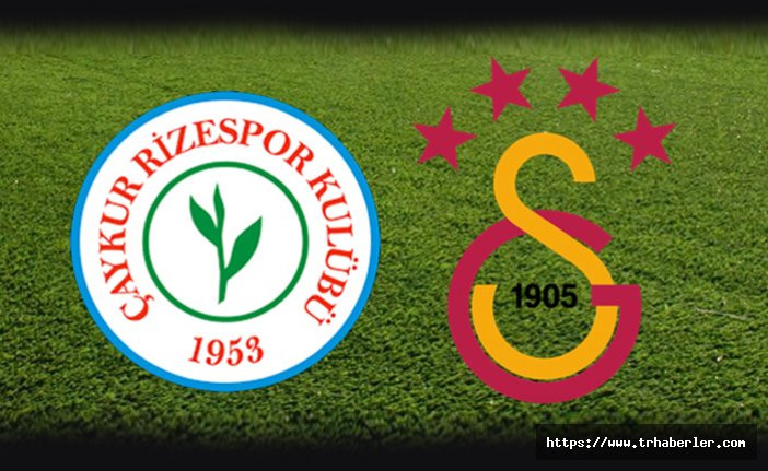 Çaykur Rizespor : 2  Galatasaray: 3 |  Galatasaray Çaykur Rizespor'dan istediğini uzatmalarda aldı