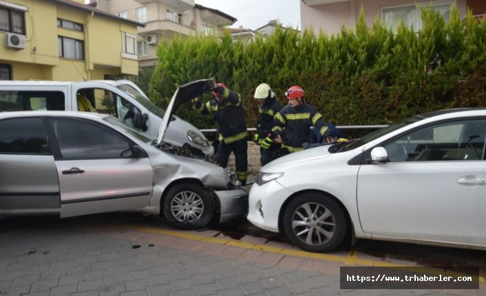 Denizli'nin Pamukkale ilçesinde mahalleyi ayağa kaldıran kaza!
