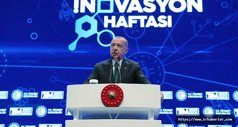 Erdoğan Türkiye İnovasyon Haftası İnovalig Ödül Töreninde konuşuyor! Canlı izle