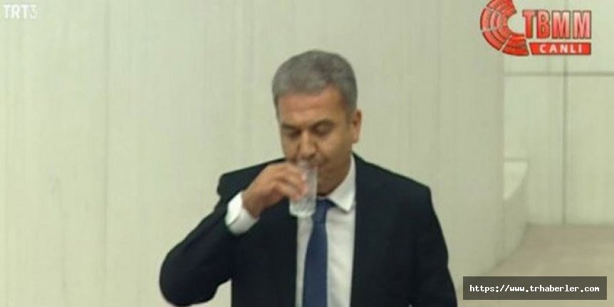 Meclis'te oruç tartışması! CHP'li vekil kürsüde su içti, HDP'li vekil hatırlattı