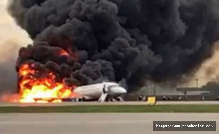 Rusya’daki uçak kazasının korkunç görüntüleri çıktı! İşte o anlar...