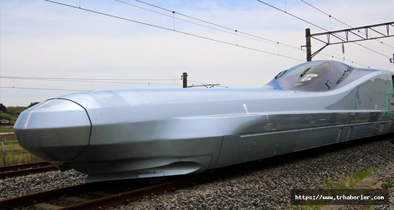 Saatte 400 kilometre hıza ulaşan dünyanın en hızlı mermi treni test ediliyor!