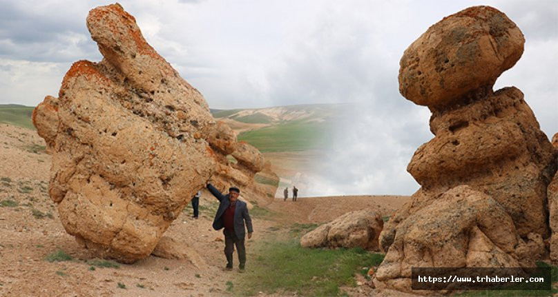 Sivas'taki bu esrarengiz kayaları sırrı açıklanamıyor!