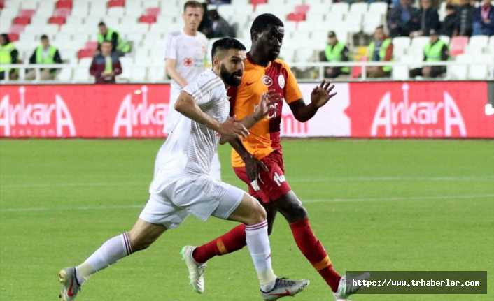 Sivasspor- Galatasaray maçı özet ve golleri